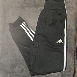 Adidas Kids Black Track Joggers